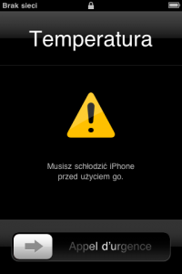 Temperatura iPhone