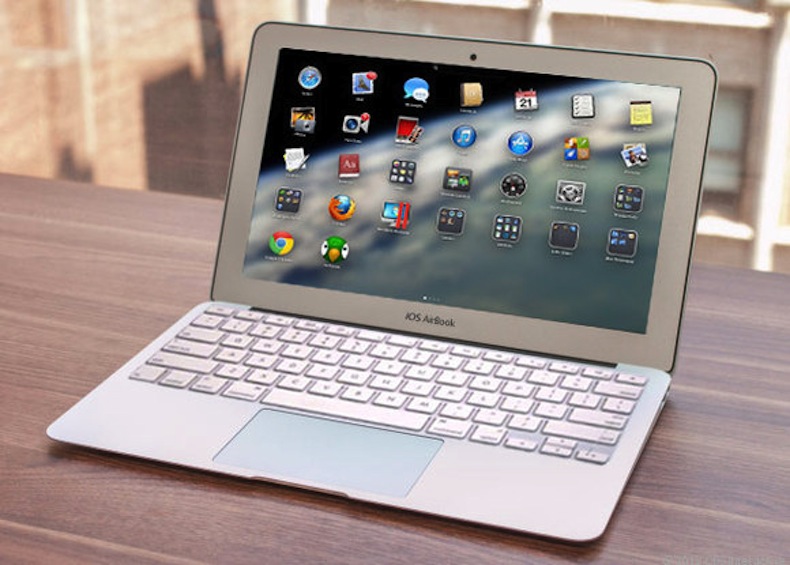 iOS AirBook - laptop z iOS
